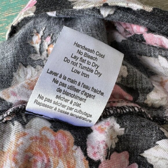 Talula Shorts Women's Size M Bohemian Festival‎ Black Floral Design Pockets - Picture 7 of 9